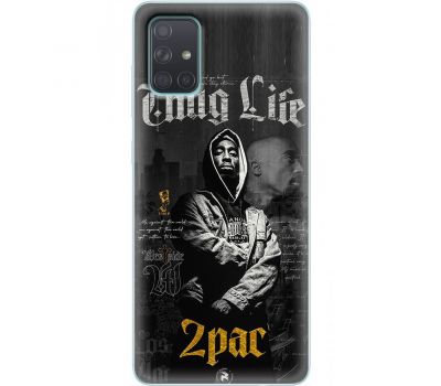 Чохол для Samsung Galaxy A71 (A715) MixCase музика 2 pac