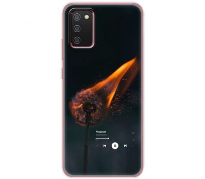 Чохол для Samsung Galaxy A02s (A025) MixCase музика fireproof