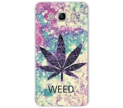 Чохол для Samsung Galaxy J5 2016 (J510) MixCase трава листя weed