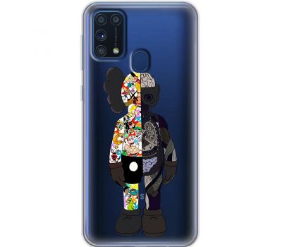 Чохол для Samsung Galaxy M31 (M315) MixCase робот половинки