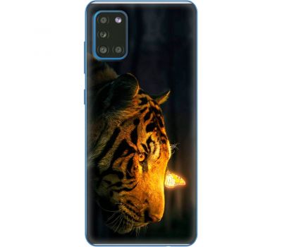 Чохол для Samsung Galaxy A31 (A315) MixCase звірі тигр з метеликом