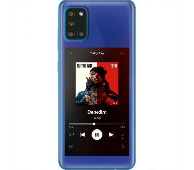 Чохол для Samsung Galaxy A31 (A315) MixCase музика denedin