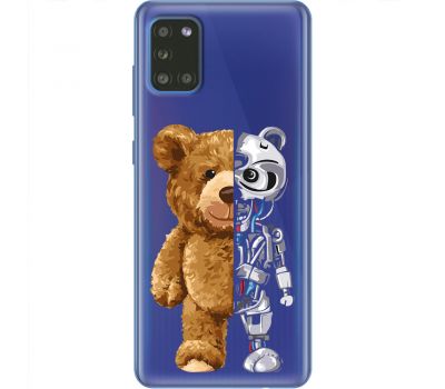Чохол для Samsung Galaxy A31 (A315) MixCase робот ведмідь