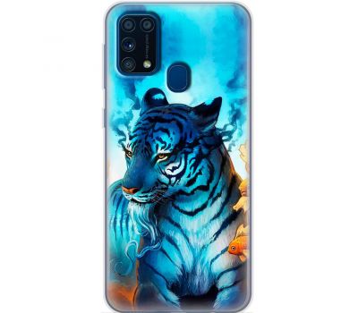 Чохол для Samsung Galaxy M31 (M315) MixCase звірі білий тигр