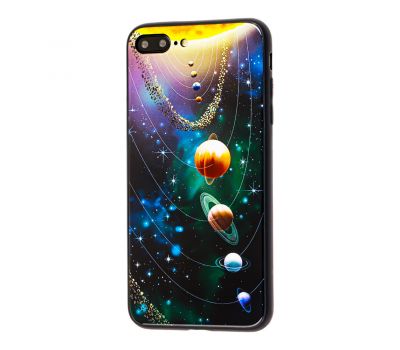 Чохол для iPhone 7 Plus / 8 Plus Glass Галактика