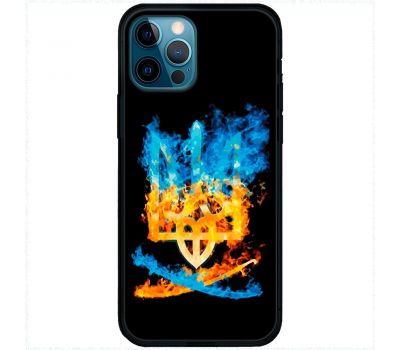 Чохол для iPhone 12 Pro MixCase патріотичні герб та сабля