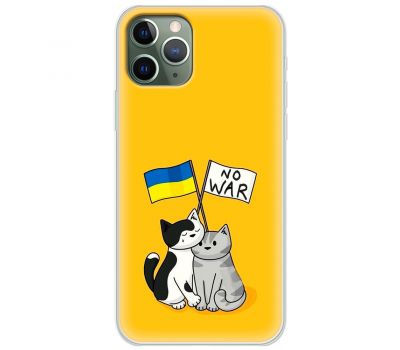 Чохол для iPhone 11 Pro Max MixCase патріотичні no war