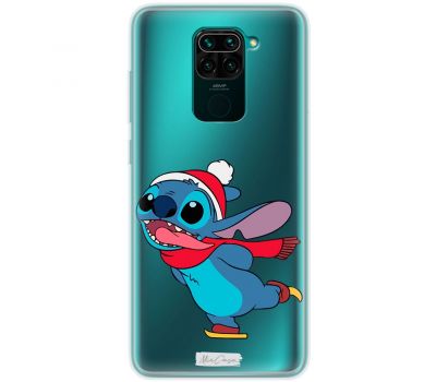 Чохол для Xiaomi Redmi Note 9 MixCase новий рік стиг на ковзанах