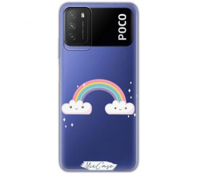 Чохол для Xiaomi Poco M3 Mixcase з 3D вічками дизайн 6