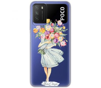 Чохол для Xiaomi Poco M3 Mixcase стрази дизайн 9