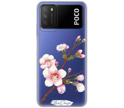 Чохол для Xiaomi Poco M3 Mixcase стрази дизайн 17