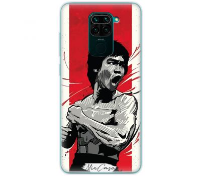 Чохол для Xiaomi Redmi Note 9 Mixcase Брюс Лі