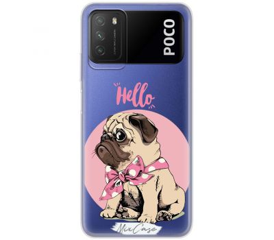 Чохол для Xiaomi Poco M3 Mixcase собачки дизайн 7