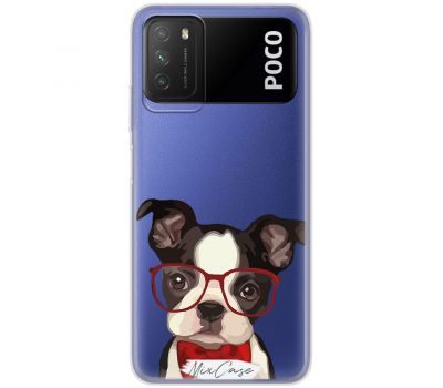 Чохол для Xiaomi Poco M3 Mixcase собачки дизайн 15