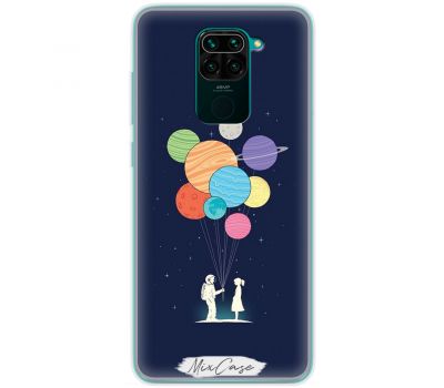 Чохол для Xiaomi Redmi Note 9 Mixcase в космосі дизайн один 2