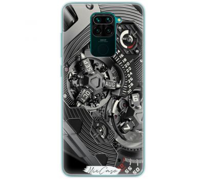 Чохол для Xiaomi Redmi Note 9 Mixcase годинник дизайн 3