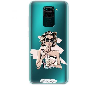 Чохол для Xiaomi Redmi Note 9 Mixcase дівчина 9