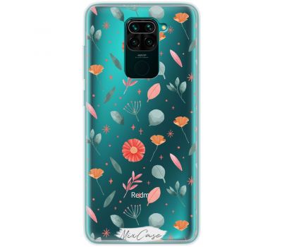 Чохол для Xiaomi Redmi Note 9 Mixcase весна дизайн 10