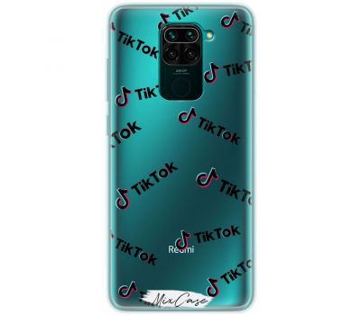 Чохол для Xiaomi Redmi Note 9 Mixcase тик струм дизайн 6