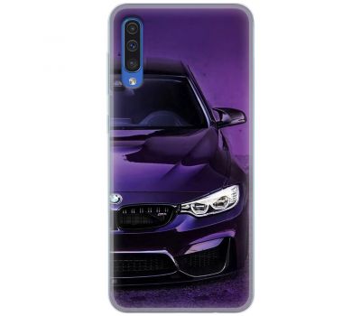 Чохол для Samsung Galaxy A50/A50s/A30s MixCase авто бмв фіолетовий