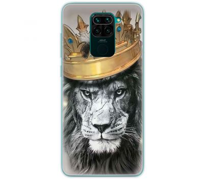 Чохол для Xiaomi Redmi Note 9 MixCase звірі цар лев