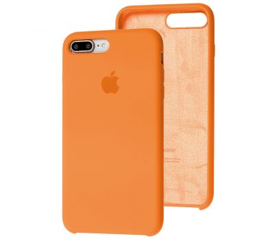 Чохол Silicone для iPhone 7 Plus / 8 Plus case помаранчевий / vitamin C