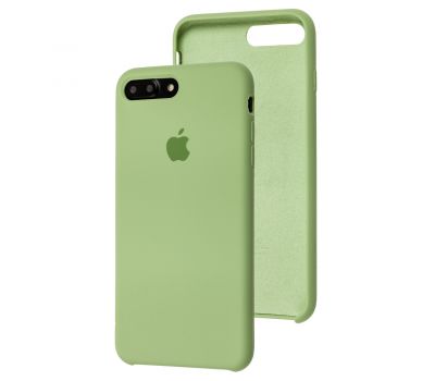 Чохол Silicone для iPhone 7 Plus / 8 Plus case салатовий
