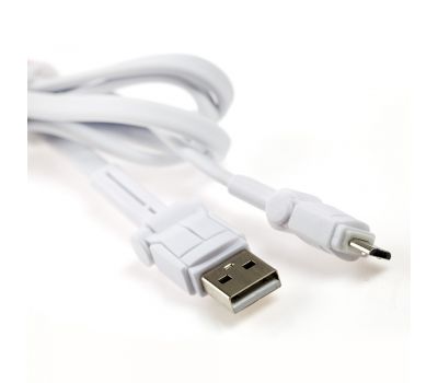 Кабель USB Moxom MX-CB27 microUSB 2.4A 1m білий 2817503