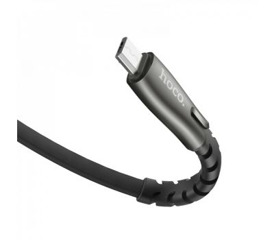 Кабель USB Hoco U58 Core microUSB 1.2m чорний 2817513