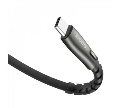 Кабель USB Hoco U58 Core Type-C 1.2m чорний 2817118