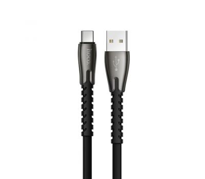 Кабель USB Hoco U58 Core Type-C 1.2m чорний