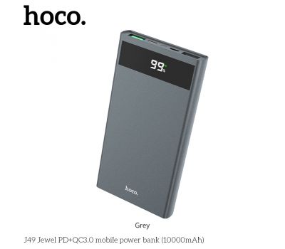 Зовнішній акумулятор PowerBank Hoco J49 Jewel PD+QC3.0 10000 mAh