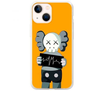 Чохол для iPhone 13 MixCase робот з кардіограмою