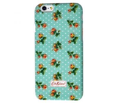 Чохол Cath Kidston Flowers для iPhone 6 бірюзовий з трояндами