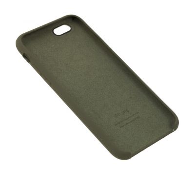Чохол Silicone для iPhone 6 / 6s case dark olive 2819464