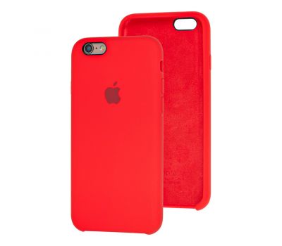 Чохол Silicone для iPhone 6 / 6s case червоний