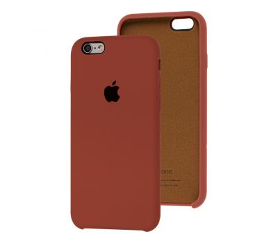 Чохол Silicone для iPhone 6 / 6s case brown