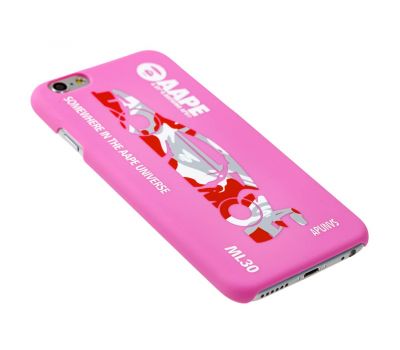 Чохол AAPE для iPhone 6 рожевий 2819799