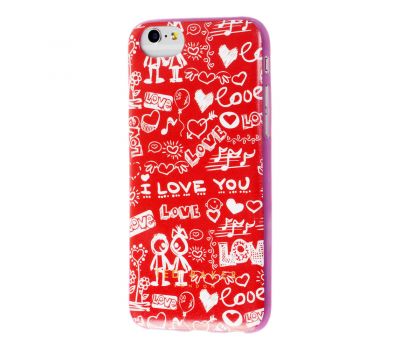Чохол для iPhone 6 Ted Baker "Love" червоний