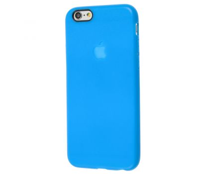 Чохол для iPhone 6 прогумований блакитний