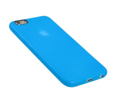 Чохол для iPhone 6 прогумований блакитний 2819645