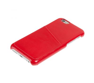 Чохол Card Holder для iPhone 6 червоний з кишенею під карту 2819040