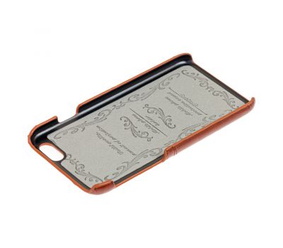 Чохол Card Holder для iPhone 6 коричневий з кишенею під карту 2819038