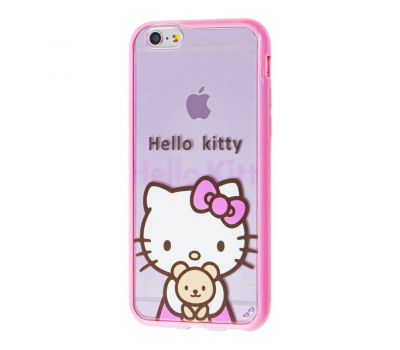 Чохол Hello Kitty для iPhone 6 рожевий матовий