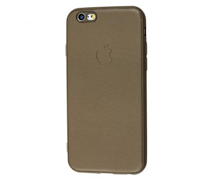 Чохол для iPhone 6/6s Leather cover 360 Protect світло-коричневий