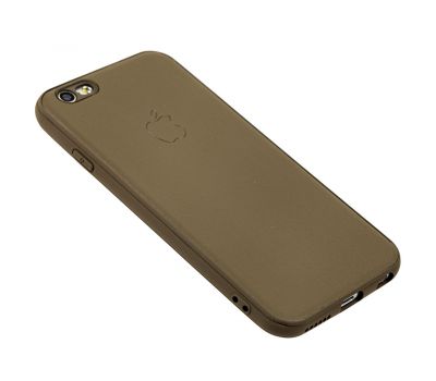 Чохол для iPhone 6/6s Leather cover 360 Protect світло-коричневий 2820513