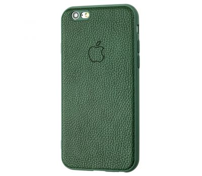Чохол для iPhone 6 / 6s Leather cover зелений