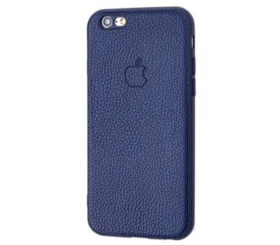 Чохол для iPhone 6/6s Leather cover синій