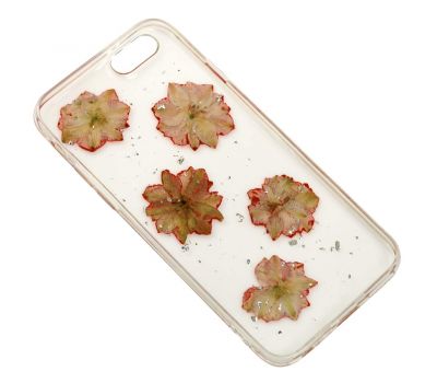 Чохол Nature Flowers для iPhone 6 червоні квіти 2820689