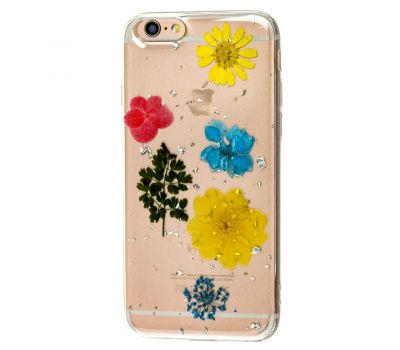 Чохол Nature Flowers для iPhone 6 конюшина кольорова